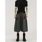 Wide-leg Pleated Draping Mens Suit Pants Shorts