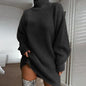 Robe Pull à Col Roule - collection Horizon