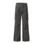 Mens Denim Loose-Fit Slimming Casual Trousers