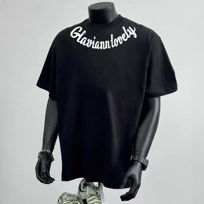 Letter-printed Short-sleeve T-shirt