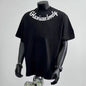 Letter-printed Short-sleeve T-shirt