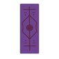 Non Slip TPE Yoga Mat Position Line Beginner