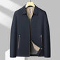 Men's Fashionable Stand-Neck Loose Casual Jacket