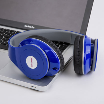 Casque de gaming filaire : basses puissantes, commande filaire intégrée, universel pour ordinateur et téléphone portable.
