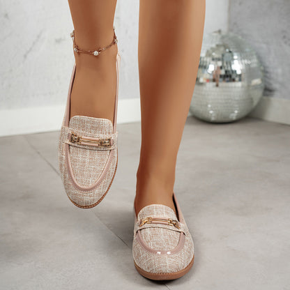 Mocassins Bas Rétro – Élégance Quotidienne & Confort