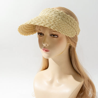 Chapeau de Paille Solaire – Élégance &amp; Protection pour vos Sorties Printemps-Été