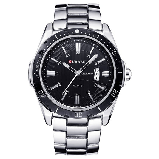 Mens Waterproof Calendar Fashion Quartz Mens Watch