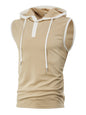 Men's Sleeveless Hooded Sports Vest