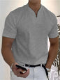 Men's Athletic T-Shirt Elastic Cotton Short-Sleeve Summer