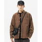 Retro Corduroy Long-Sleeve Shirt Men's Autumn Japanese Style