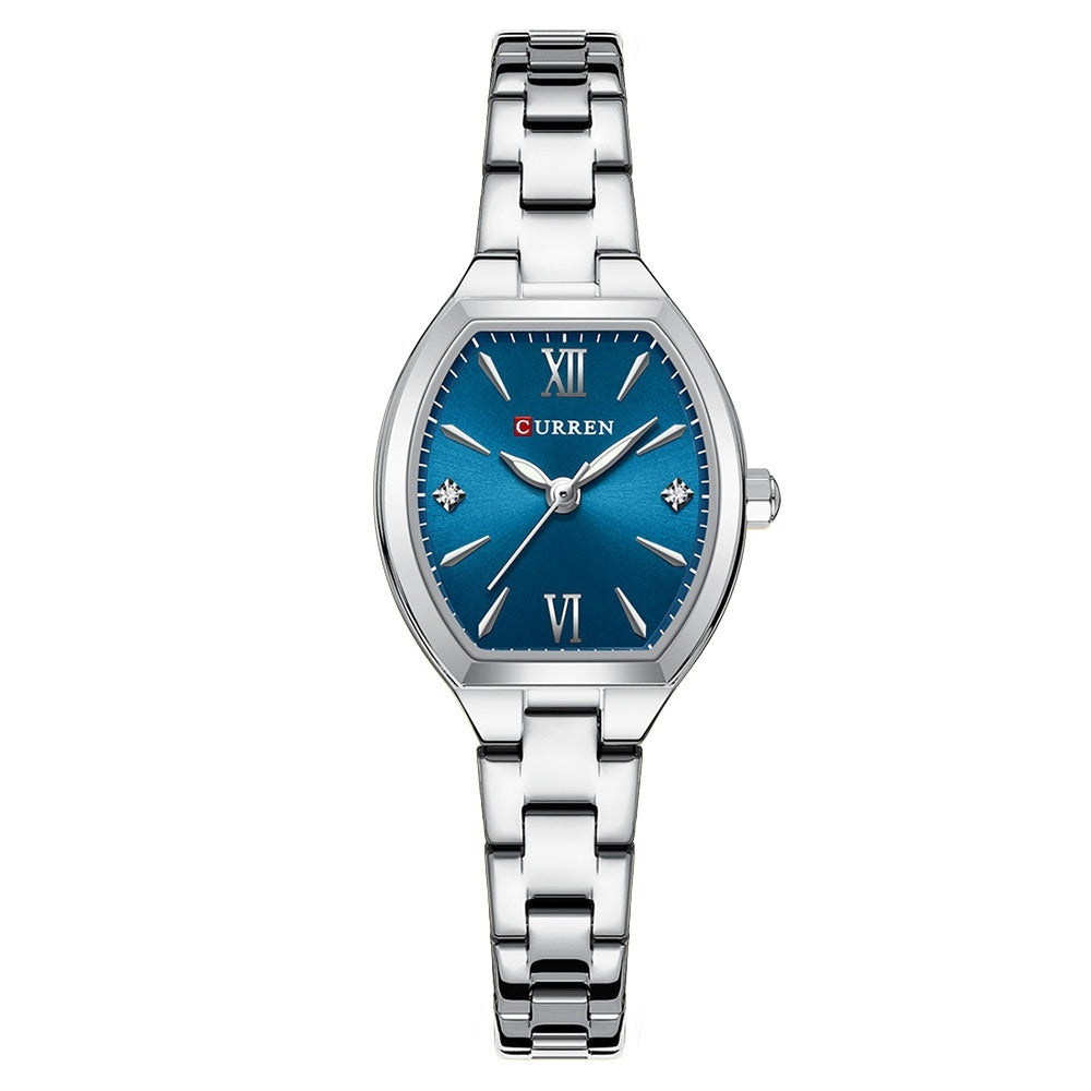 Montre Quartz Élégante pour Femme – Style Casual, Verre Minéral &amp; Finitions Alliage