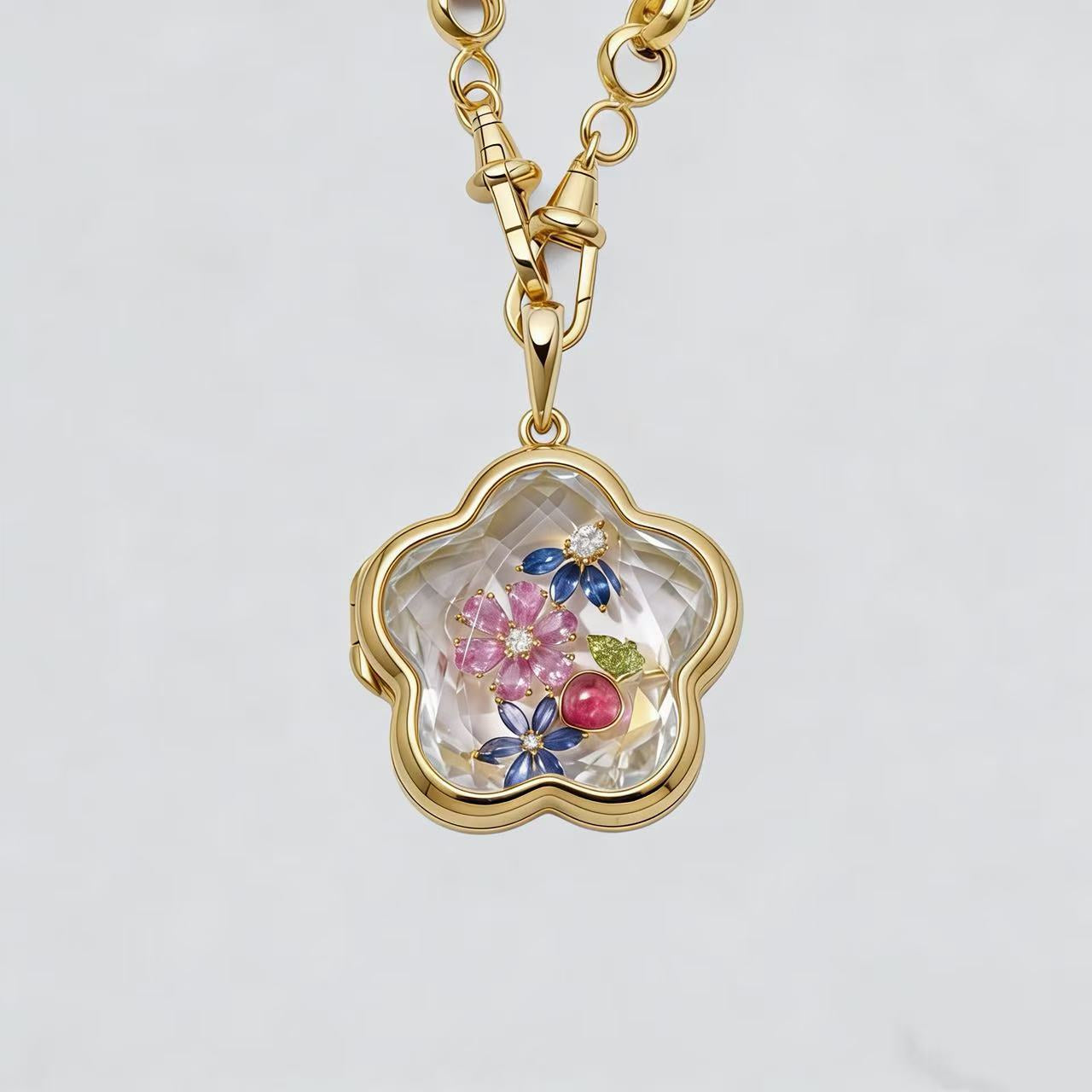 Collier Géométrique en Cuivre Premium – Style Chic Urbain &amp; Finition Galvanisée