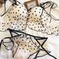 Girls' Sexy Lingerie Women's Polka-Dot Lace Small-Chest Style