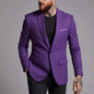 Men's Fashionable Casual Korean-Style Slim-Fit Jacket