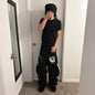 Printed Casual Pants Men's Straight-leg Sweatpants