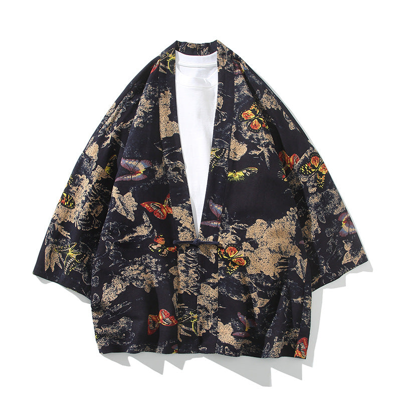 Chemise d'Été en Coton – Style Traditionnel Chinois Contemporain