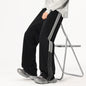 Oversized Straight-leg Casual Pants