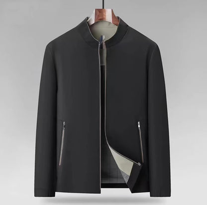 Men's Fashionable Stand-Neck Loose Casual Jacket