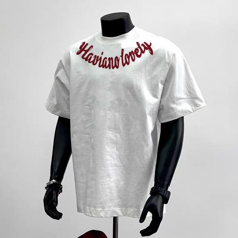 Letter-printed Short-sleeve T-shirt