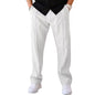 Men's Straight-Leg Athletic Casual Long Pants