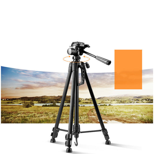 Trépied pour appareil photo reflex : support de photographie portable.