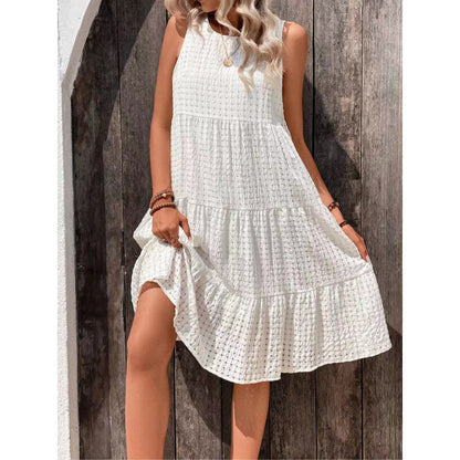 Robe "Ivory Pure" Élégance & Coupe Évasée