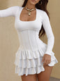 Women's Fashionable Sexy Sheath Cake Dress