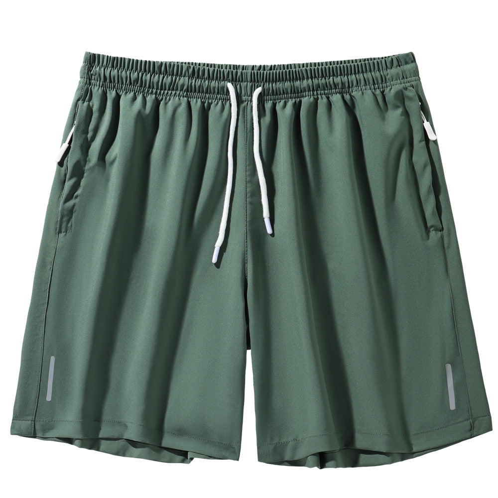 Men's Solid Color Casual Shorts