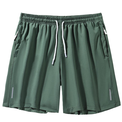 Men's Solid Color Casual Shorts