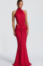Robe "Aura Muse" Dos Nu & Plissé Elegant