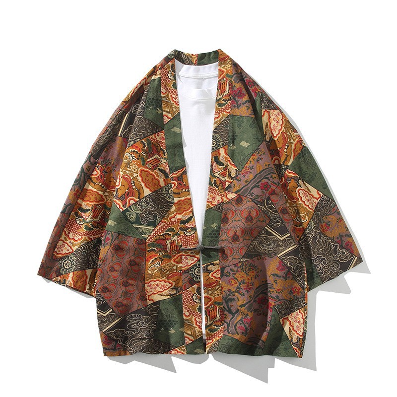 Chemise d'Été en Coton – Style Traditionnel Chinois Contemporain