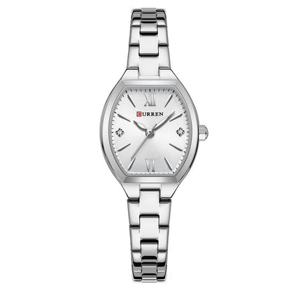 Montre Quartz Élégante pour Femme – Style Casual, Verre Minéral &amp; Finitions Alliage