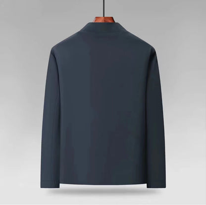Men's Fashionable Stand-Neck Loose Casual Jacket