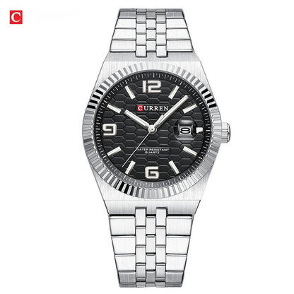 Round Dial Business Mens Watch