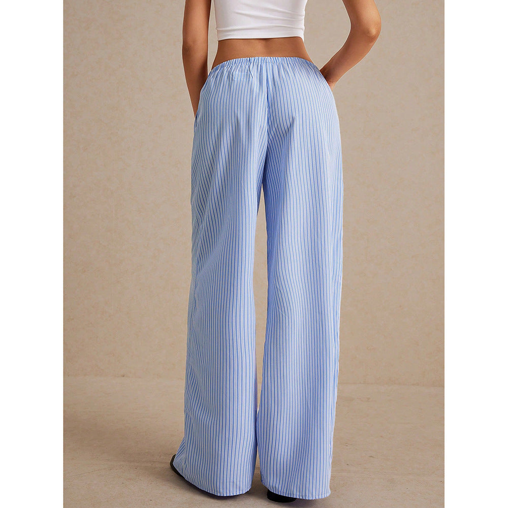 Ensemble pantalon large sans manches larges sans manches pour femmes