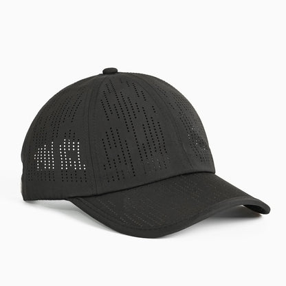 Solid-color Quick-drying Multi-hole Breathable Adjustable Simple And Versatile Style Curved-brim Baseball Cap Suitable For Outdoor Sports And Travel