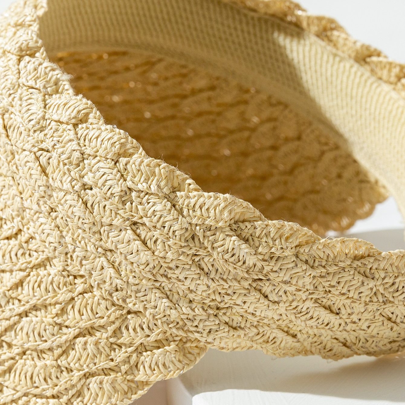 Chapeau de Paille Solaire – Élégance &amp; Protection pour vos Sorties Printemps-Été
