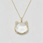 Collier Géométrique en Cuivre Premium – Style Chic Urbain &amp; Finition Galvanisée