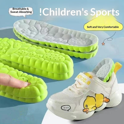 Semelles "Nuage 4D" pour Enfants – Confort & Amorti