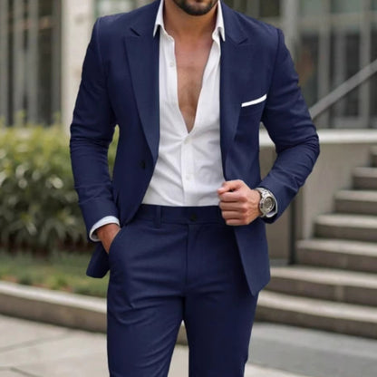 Always In Stock Mens Two-piece Business Professional Suit