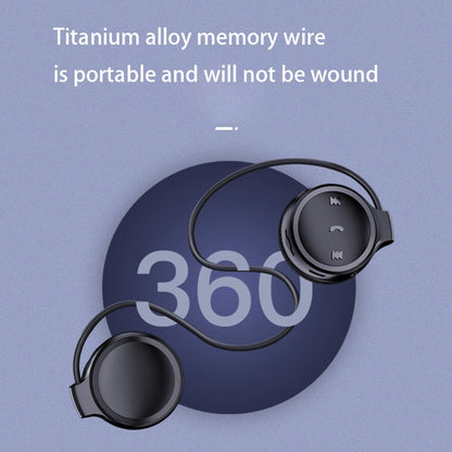 Casque Bluetooth à conduction osseuse : écouteurs mains libres pour appels et musique.