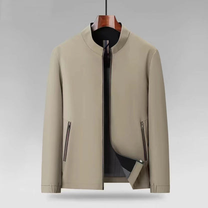 Men's Fashionable Stand-Neck Loose Casual Jacket