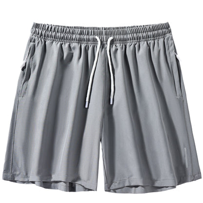 Men's Solid Color Casual Shorts
