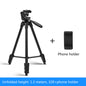 Trépied pour appareil photo reflex : support de photographie portable.