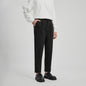 Men's AutumnWinter Straight-Leg High-End Trendy Business-Casual Suit Pants