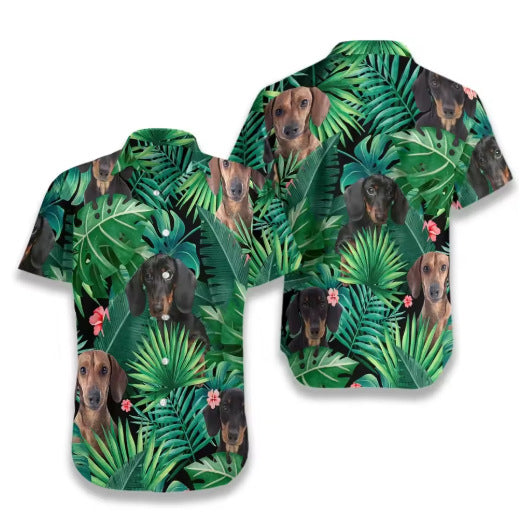 Dog Lover Casual Printed Shirt