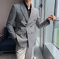 Men's Spring New Houndstooth Suit Jacket