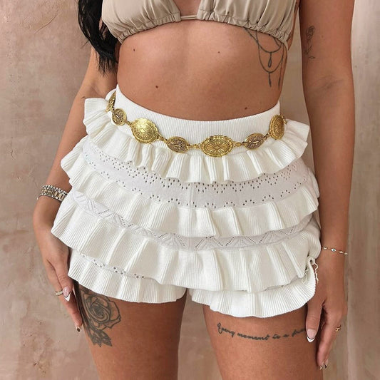Culotte Courte "Sexy &amp; Chic" – Détails Dentelle