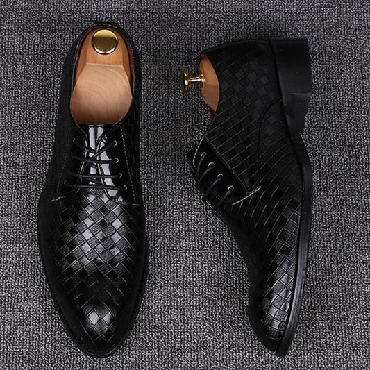 Chaussures En Cuir Formel Hommes Robe Hommes Chaussures Plates Chaussure Homme55