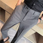 SpringAutumn Cropped Casual Pants For Men